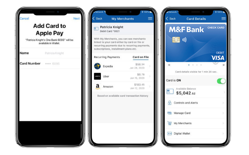 Mobile Banking with M&F Bank